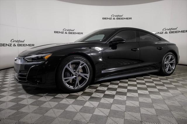 used 2022 Audi e-tron GT car, priced at $55,000