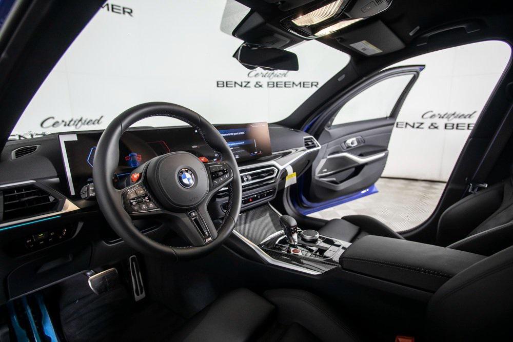 used 2024 BMW M3 car, priced at $91,000