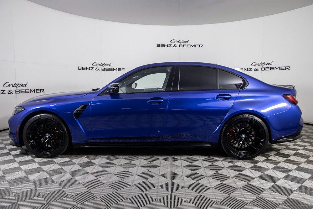 used 2024 BMW M3 car, priced at $91,000