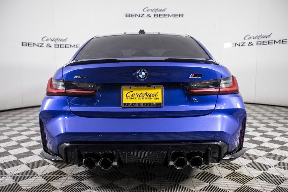 used 2024 BMW M3 car, priced at $91,000