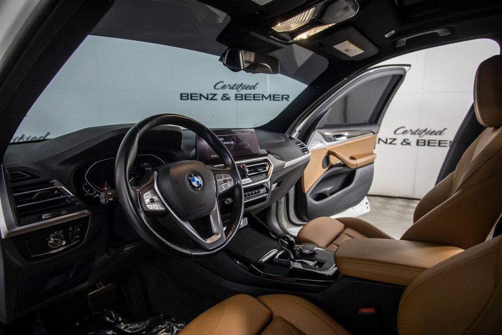 used 2022 BMW X3 car, priced at $29,000