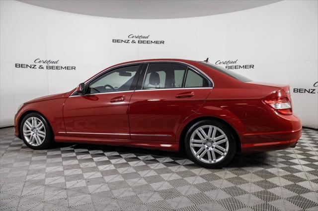 used 2008 Mercedes-Benz C-Class car, priced at $9,000