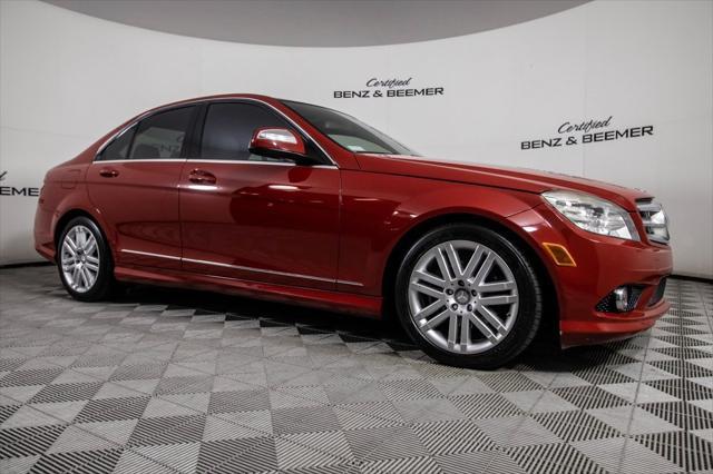 used 2008 Mercedes-Benz C-Class car, priced at $9,000