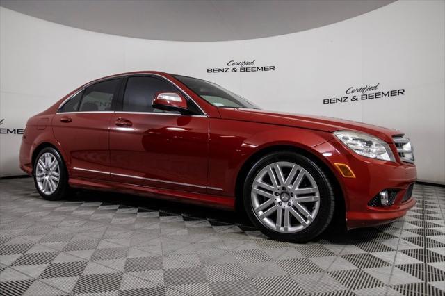 used 2008 Mercedes-Benz C-Class car, priced at $9,000