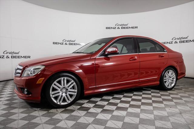 used 2008 Mercedes-Benz C-Class car, priced at $9,000