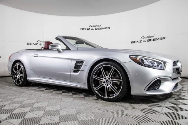 used 2017 Mercedes-Benz SL 450 car, priced at $41,000