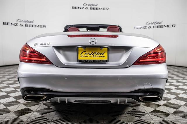 used 2017 Mercedes-Benz SL 450 car, priced at $41,000