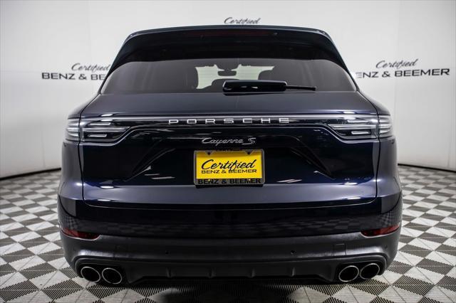 used 2021 Porsche Cayenne car, priced at $63,000