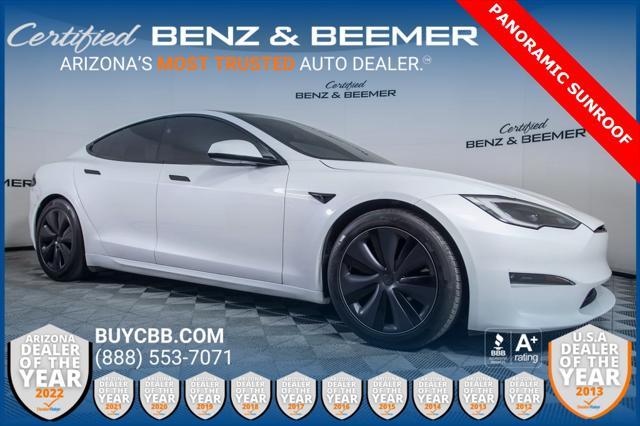 used 2023 Tesla Model S car, priced at $63,000