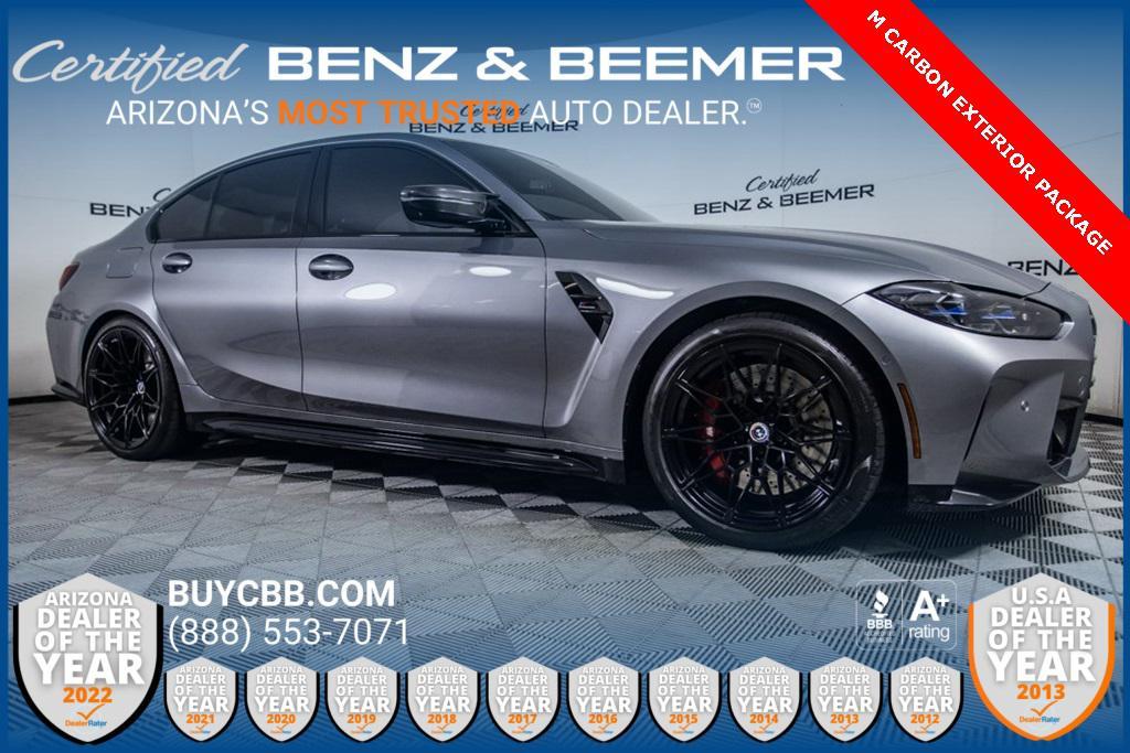 used 2024 BMW M3 car, priced at $84,500