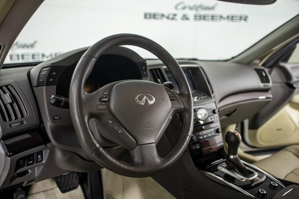 used 2012 INFINITI G37 car, priced at $9,800