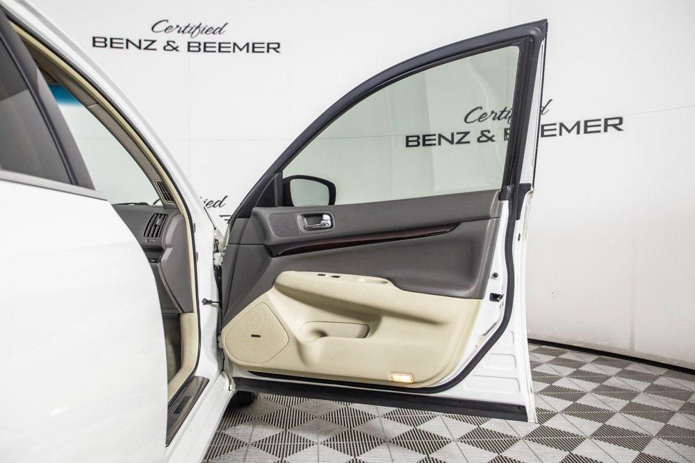 used 2012 INFINITI G37 car, priced at $9,800