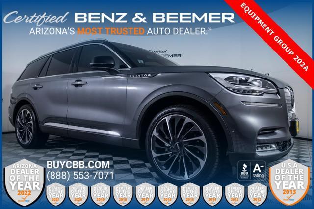 used 2021 Lincoln Aviator car, priced at $48,000