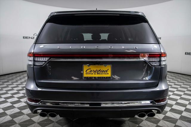 used 2021 Lincoln Aviator car, priced at $47,500