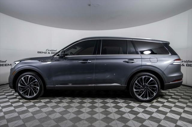 used 2021 Lincoln Aviator car, priced at $47,500