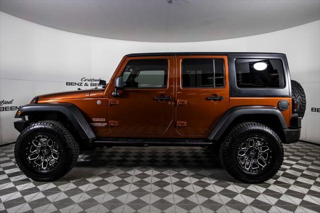 used 2014 Jeep Wrangler Unlimited car, priced at $18,500