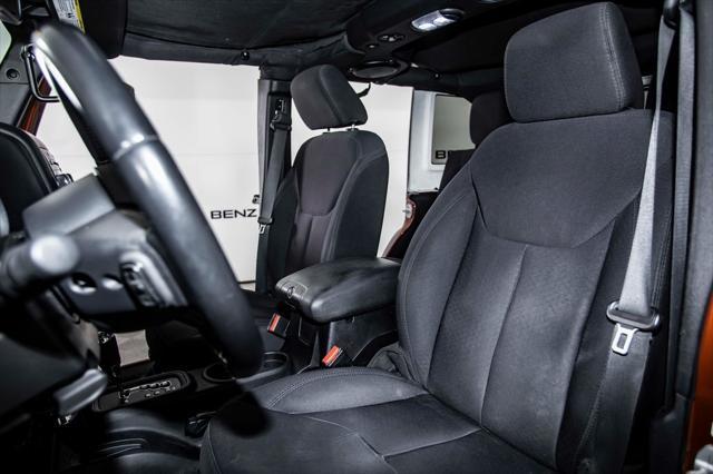 used 2014 Jeep Wrangler Unlimited car, priced at $18,500