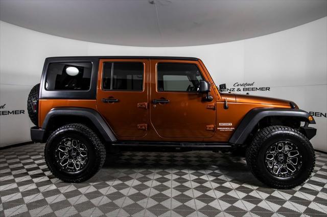 used 2014 Jeep Wrangler Unlimited car, priced at $18,500