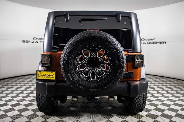 used 2014 Jeep Wrangler Unlimited car, priced at $18,500