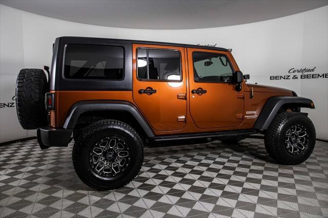 used 2014 Jeep Wrangler Unlimited car, priced at $18,500