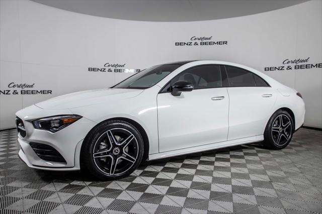 used 2023 Mercedes-Benz CLA 250 car, priced at $36,000