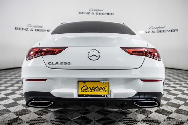 used 2023 Mercedes-Benz CLA 250 car, priced at $36,000