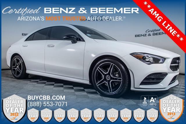 used 2023 Mercedes-Benz CLA 250 car, priced at $36,000