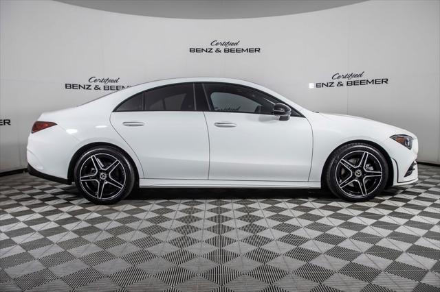 used 2023 Mercedes-Benz CLA 250 car, priced at $36,000