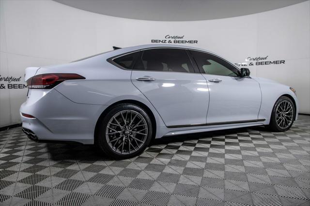 used 2019 Genesis G80 car, priced at $30,500