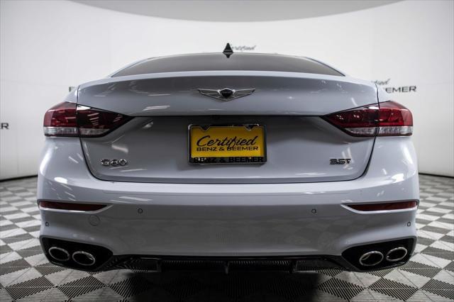 used 2019 Genesis G80 car, priced at $30,500