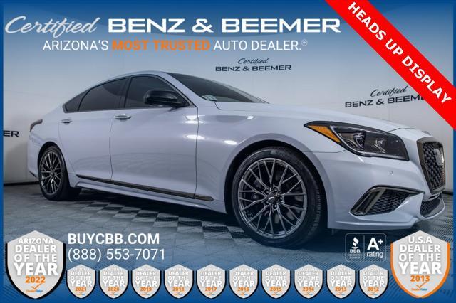 used 2019 Genesis G80 car, priced at $31,000