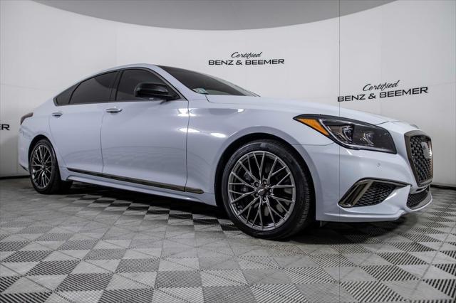 used 2019 Genesis G80 car, priced at $30,500