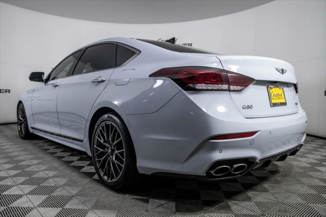 used 2019 Genesis G80 car, priced at $30,500