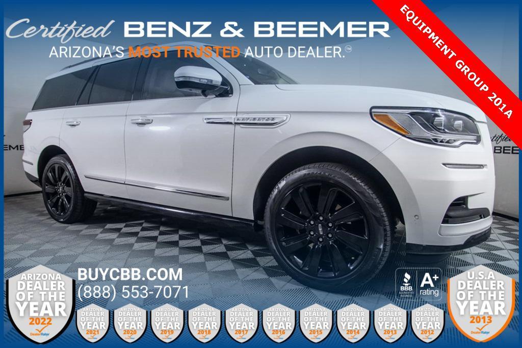 used 2022 Lincoln Navigator car, priced at $57,000