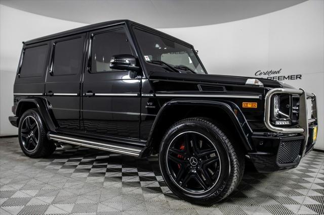 used 2018 Mercedes-Benz AMG G 63 car, priced at $89,800