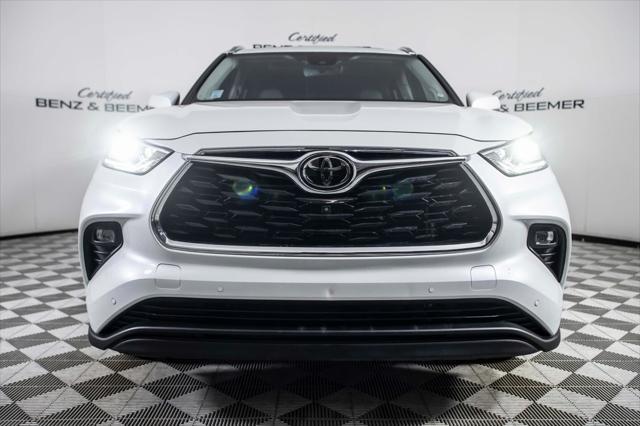 used 2023 Toyota Highlander car, priced at $36,500