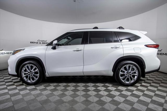 used 2023 Toyota Highlander car, priced at $36,500