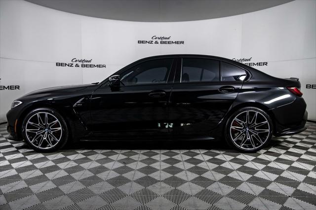 used 2024 BMW M3 car, priced at $83,000