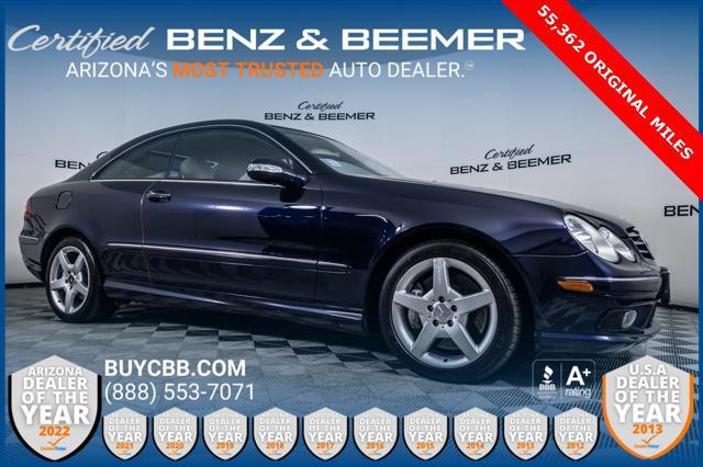 used 2005 Mercedes-Benz CLK-Class car, priced at $12,500