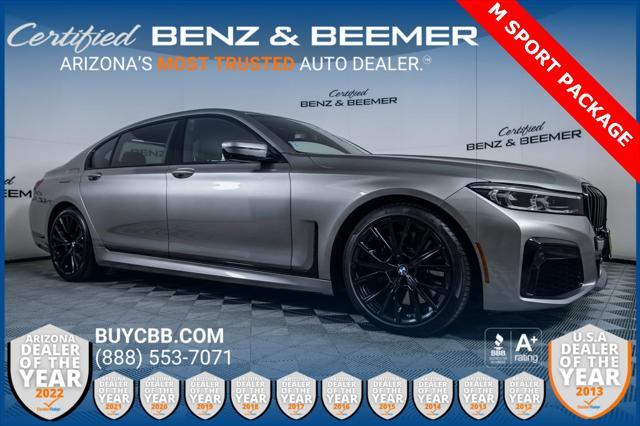 used 2022 BMW 740 car, priced at $45,000