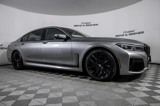 used 2022 BMW 740 car, priced at $44,000