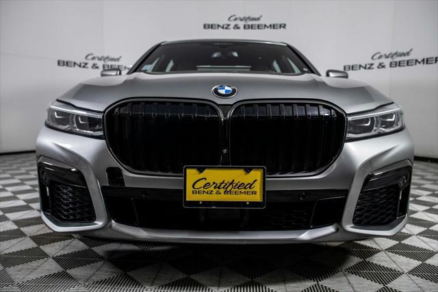 used 2022 BMW 740 car, priced at $44,000