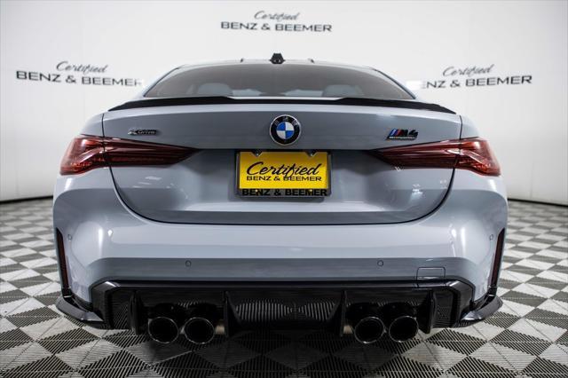 used 2024 BMW M4 car, priced at $87,000