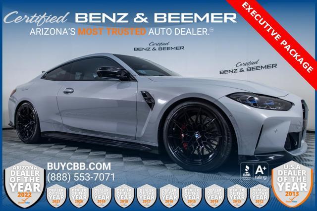 used 2024 BMW M4 car, priced at $87,000