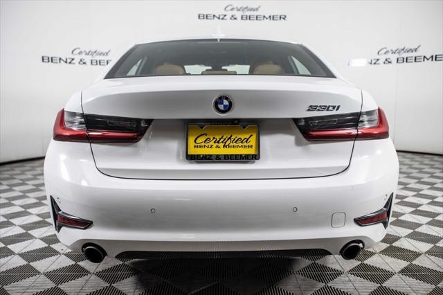 used 2021 BMW 330 car, priced at $27,500