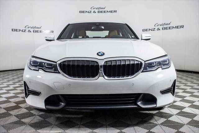 used 2021 BMW 330 car, priced at $27,500