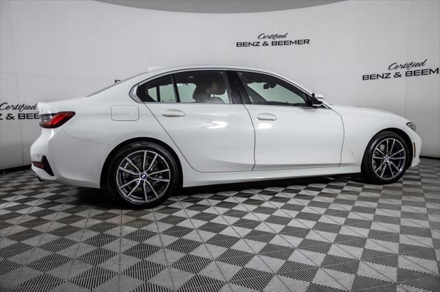 used 2021 BMW 330 car, priced at $27,500