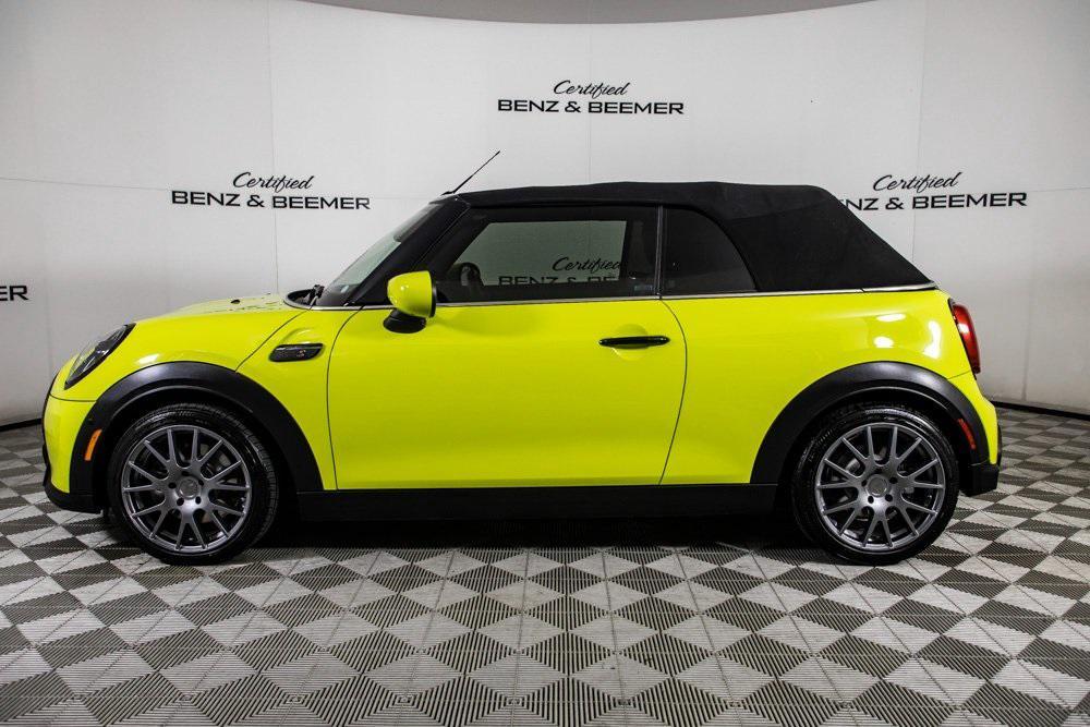 used 2022 MINI Convertible car, priced at $26,500