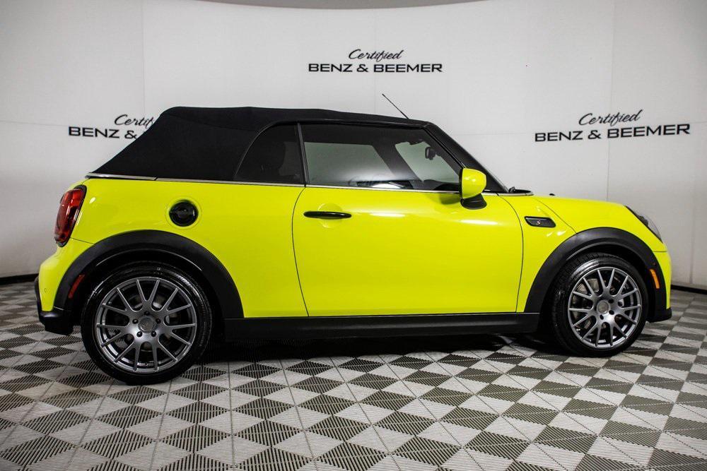 used 2022 MINI Convertible car, priced at $26,500
