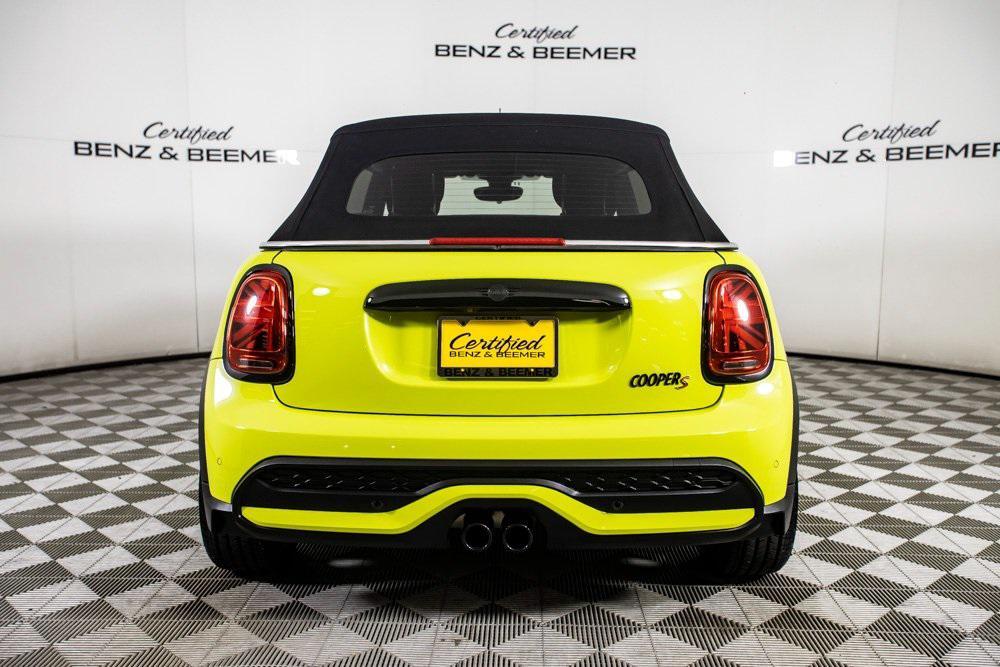 used 2022 MINI Convertible car, priced at $26,500